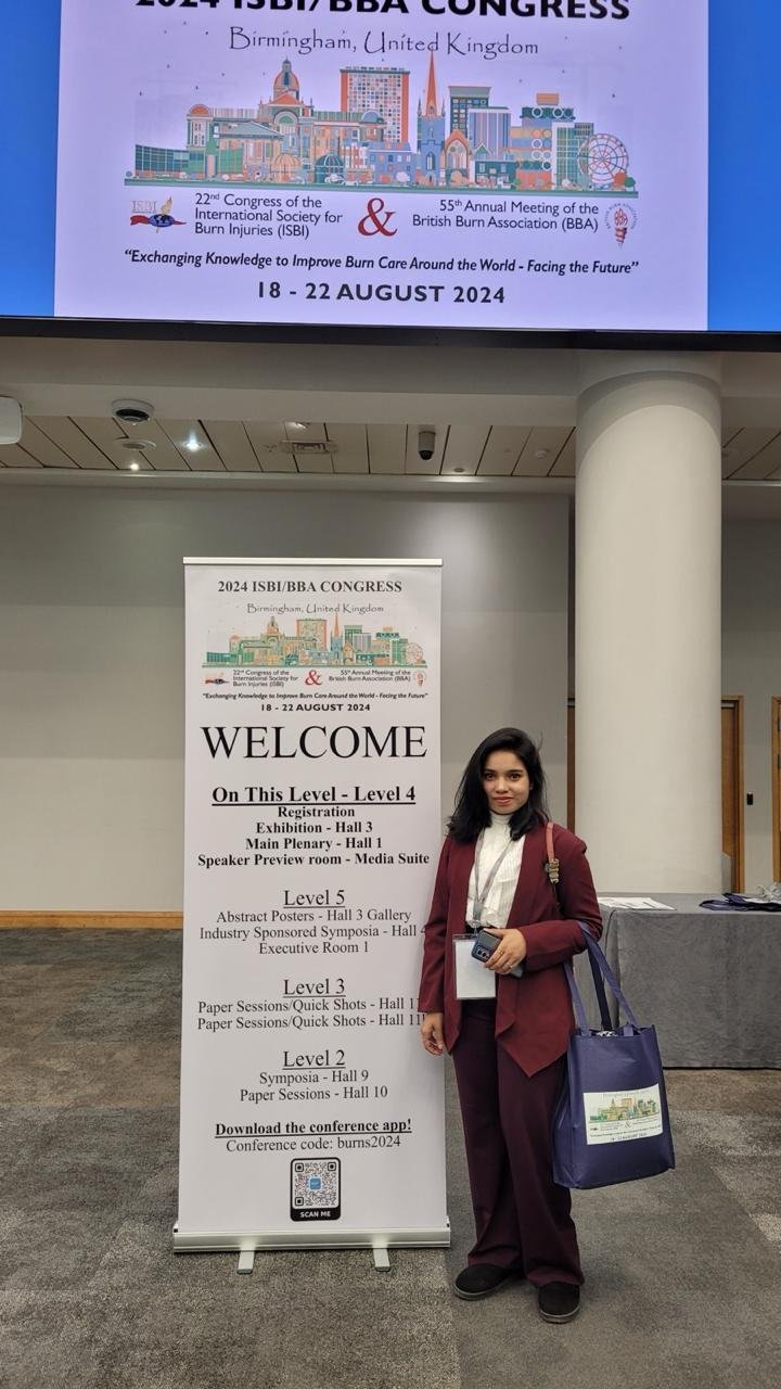 Dr. Dipasmita Sarma in a surgical environment